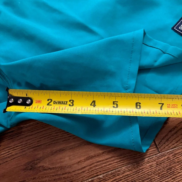 🛍️3/$30 Speedo men’s  lined aqua coloured swim shorts in size medium - Picture 13 of 15